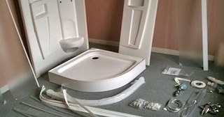 Установка душевой кабины Верхний Уфалей, цена от 2972 руб.